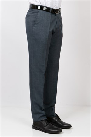 Men's Skinny Leg Fabric TrousersAnthracite MDV203